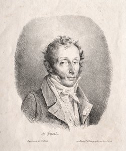 Carle Vernet autorstwa Emile Jean Horace Vernet