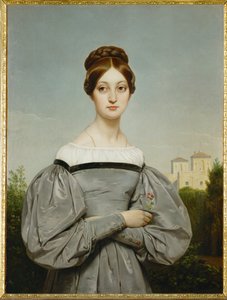 Louise Vernet, córka artysty ... autorstwa Horace Vernet