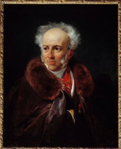 Portret malarza Jean Baptiste Isabey (1767-1855) Obraz Emile dit Horace Vernet (1789-1863) 1828 Nd. 0,81x0,64m² autorstwa Emile Jean Horace Vernet