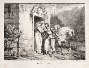 Pożegnania autorstwa Emile Jean Horace Vernet