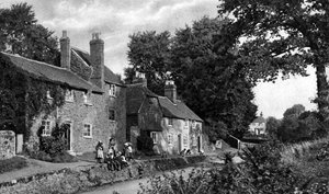 The Swan Inn, Fittleworth, Sussex, ok. 1922 r.