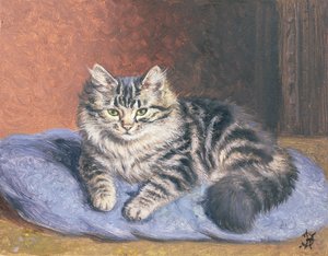 Niebieska Poduszka autorstwa Horatio Henry Couldery