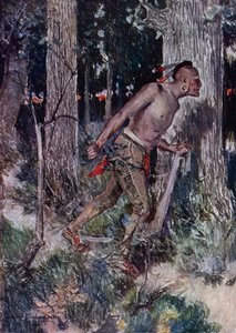 Ilustracja do The Courtship of Miles Standish autorstwa Henry