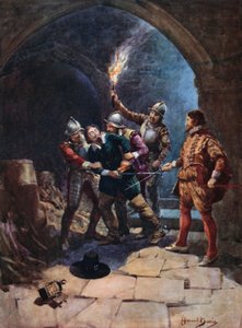Aresztowanie Guya Fawkesa (kolor lito)