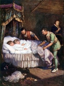 Morderstwo książąt w wieży (kolor lito) autorstwa Howard Davie