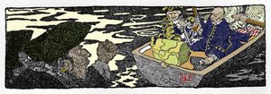 Le pirate Jack Ballister „Opowieść o losach Jacka Ballistera” w „Księdze piratów Buccaneers and Marooners of the Spanish Main” , illustre par Howard Pyle (1853-1911), ilustrator americain autorstwa Howard Pyle