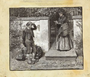 List polecający autorstwa Howard Pyle