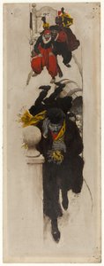 Winieta z „Marionetki losu” autorstwa Howard Pyle