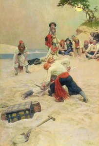 Who Shall Be Captain?, z książki „The Buccaneers”, opublikowanej w miesięczniku Harper