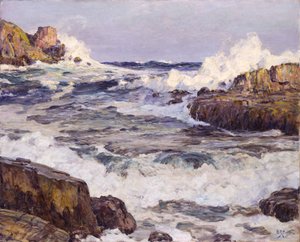 Polana po wrześniowej gale – Maine Coast, ok. godz. 1924.