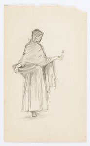 Bez tytułu (Flower Girl) autorstwa Howard Russell Butler