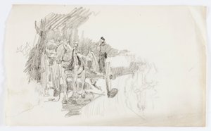 Bez tytułu (Wóz konny) autorstwa Howard Russell Butler