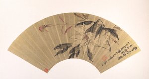 Piwonia zielna. autorstwa Hu Yuan
