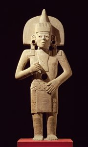 Figura życia i śmierci, z Veracruz, Meksyk, 900-1250 (patrz 180901) autorstwa Huaxtec