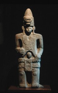 Posąg, okres poklasyczny (900-1521) (kamień) autorstwa Huaxtec Huaxtec