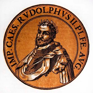 Medalion portret Rudolfa II, Świętego Cesarza Rzymskiego