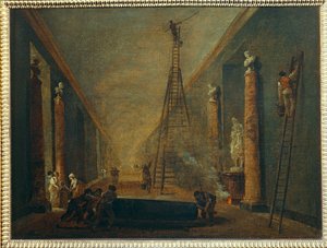 La Grande Galerie en cours de restauration - Wielka Galeria w trakcie renowacji ...