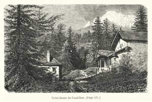 Ilustracja do Les Deux Robinsons de la Grande-Chartreuse (rycina)