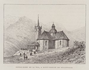 Notre-Dame De La Vie, A Saint-Martin De Belleville (rycina)