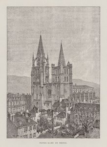Notre-Dame De Mende (rycina)