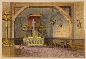 Notre-Dame De Salut (kolorowa litografia)