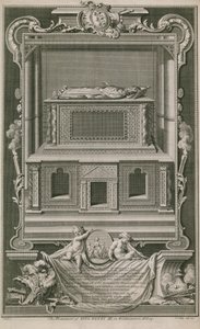 Pomnik króla Henryka III autorstwa Hubert Francois Gravelot