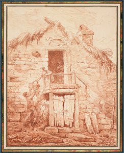 Kamienny domek autorstwa Hubert Robert