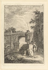 Łuk Triumfalny.n.d. autorstwa Hubert Robert