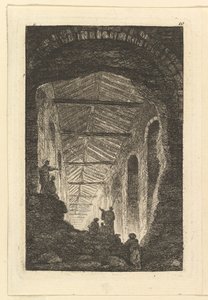 Galeria Zabytków, ok. godz. 1763-65. autorstwa Hubert Robert