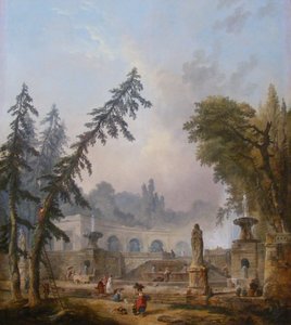 Pejzaż autorstwa Hubert Robert