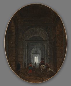 Grota Posillipo, c. 1769. autorstwa Hubert Robert