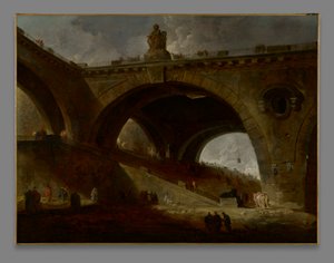 Stary Most autorstwa Hubert Robert