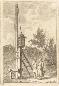 Poczta autorstwa Hubert Robert