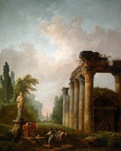 Ruina autorstwa Hubert Robert