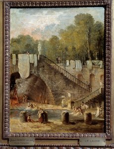 Obraz Wash Huberta Roberta (1733-1808) Orlean. autorstwa Hubert Robert