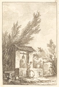 Studnia autorstwa Hubert Robert