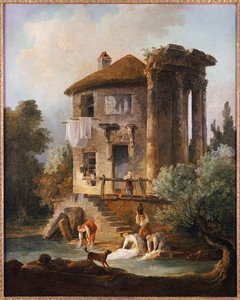 Nieznany obraz autorstwa Hubert Robert