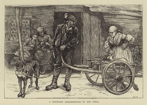 Serowar górski w Tyrolu autorstwa Hubert von Herkomer