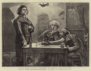 Dziewięćdziesiąt trzy, Danton, Robespierre i Marat w sklepie z winami