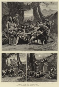 Sceny z Czarodziejki autorstwa Hubert von Herkomer