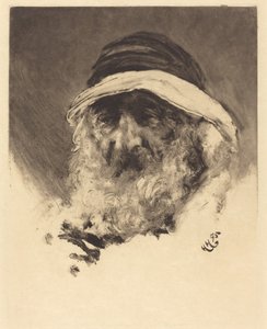 Studium arabskiej głowy autorstwa Hubert von Herkomer