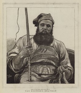 Drayman piwowara autorstwa Hubert von Herkomer