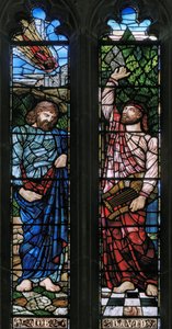 Langport, All Saints, Belham & Co, Hugh Arthur Kennedy, Job & David, 1879 autorstwa Hugh Arthur Kennedy
