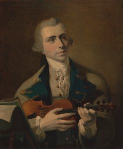 Portret mężczyzny, prawdopodobnie autoportret autorstwa Hugh Barron