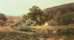 Lato w Blue Ridge, 1874 autorstwa Hugh Bolton Jones