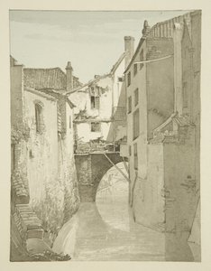 Most Queen Street, 1821 autorstwa Hugh ONeill