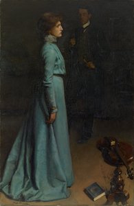 Dama w błękicie (państwo J.S. MacDonald)