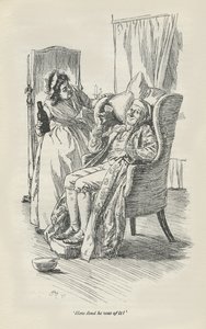 Jak się z tego dowiedział, 1896 autorstwa Hugh Thomson