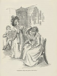 Oświadczam, że są całkiem urocze, 1896 autorstwa Hugh Thomson