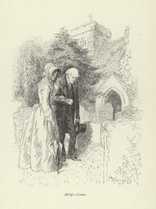 Ilustracja do Amosa Bartona autorstwa George Eliot autorstwa Hugh Thomson